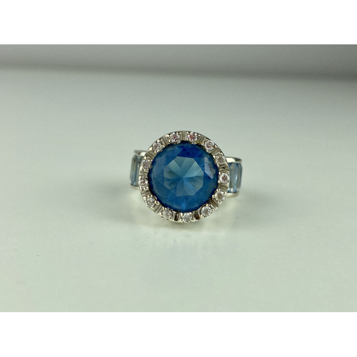 Sky Jewelry Серебряное кольцо 925 пробы с Фианитами    Совершенство