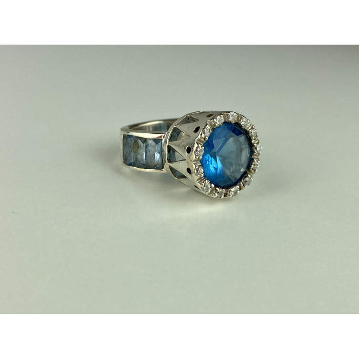 Sky Jewelry Серебряное кольцо 925 пробы с Фианитами    Совершенство