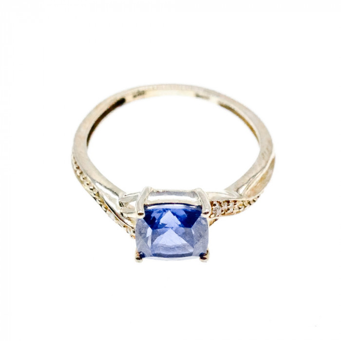 Sky Jewelry Серебряное кольцо с иолитом  Нежность