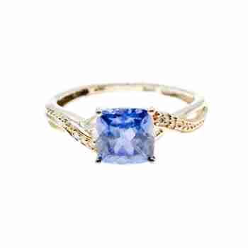 Sky Jewelry Серебряное кольцо с иолитом  Нежность