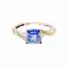 Sky Jewelry Серебряное кольцо с иолитом  Нежность