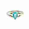 Sky Jewelry Серебряное кольцо со шпинелью   Сияние