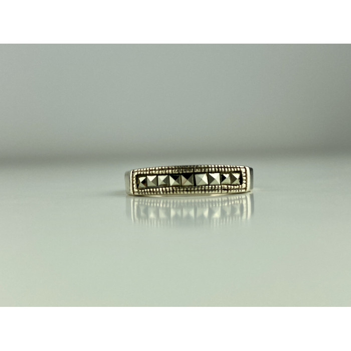 Sky Jewelry Серебряное кольцо 925 пробы с марказитом  Винтаж