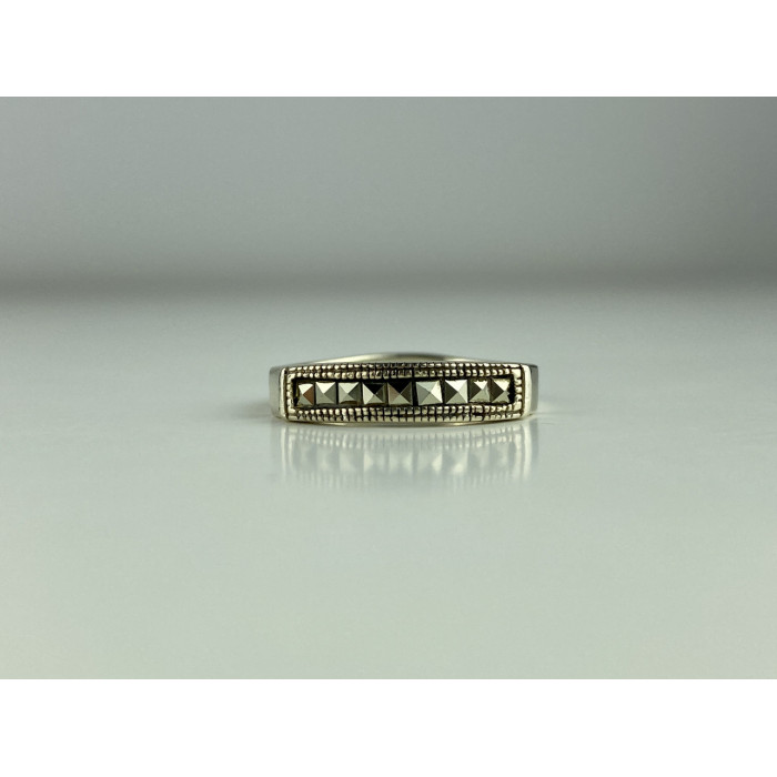 Sky Jewelry Серебряное кольцо 925 пробы с марказитом  Винтаж