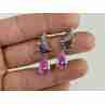 Sky Jewelry Серьги с фианитами Очарование