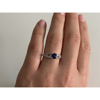 Sky Jewelry Серебряное кольцо 925 пробы с фианитами Королева