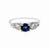 Sky Jewelry Серебряное кольцо 925 пробы с фианитами Королева