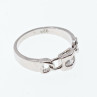 Sky Jewelry Серебряное кольцо 925 пробы с фианитами  Цепи любви