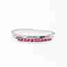 Sky Jewelry Серебряное кольцо 925 пробы с камнями розовая шпинель