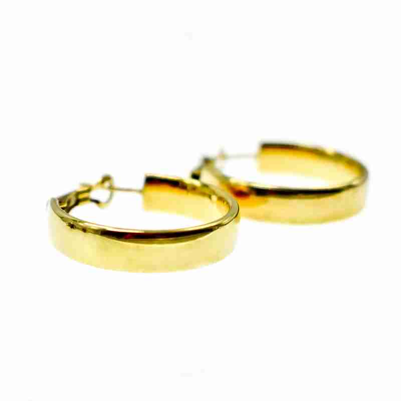 Sky Jewelry Серебряные серьги в позолоте Кольца