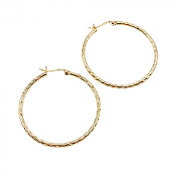 Sky Jewelry Серебряные серьги 925 проба в позолоте  Кольца