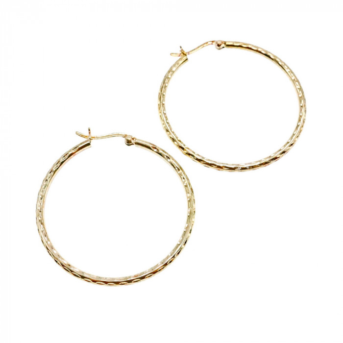 Sky Jewelry Серебряные серьги 925 проба в позолоте  Кольца