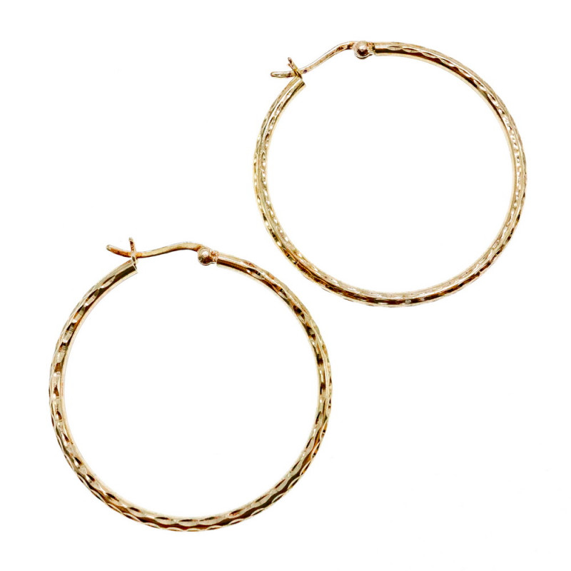 Sky Jewelry Серебряные серьги 925 проба в позолоте  Кольца