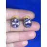 Sky Jewelry Серебряные серьги 925 пробы с аметистом