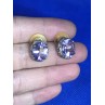Sky Jewelry Серебряные серьги 925 пробы с аметистом