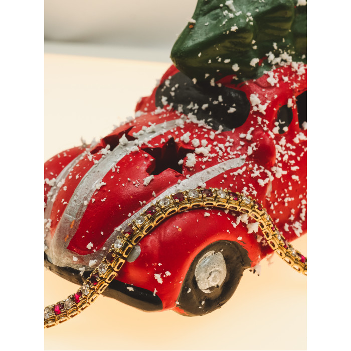 Sky Jewelry Серебряный браслет в позолоте со шпинелью и фианитами   Совершенство