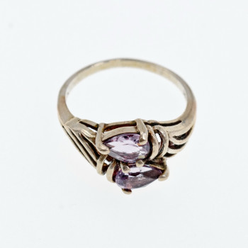 Sky Jewelry Кольцо из серебра с танзанитом  Желание 222