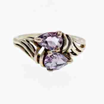 Sky Jewelry Кольцо из серебра с танзанитом  Желание 222