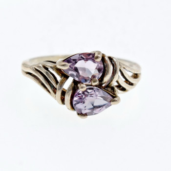 Sky Jewelry Кольцо из серебра с танзанитом  Желание 222