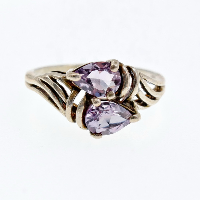 Sky Jewelry Кольцо из серебра с танзанитом  Желание 222