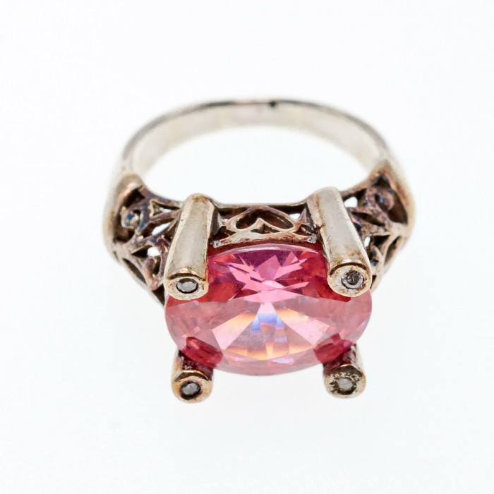 Sky Jewelry Кольцо из серебра с фианитами  Мечта