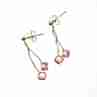 Sky Jewelry Серьги из серебра с фианитами  Нежность  22