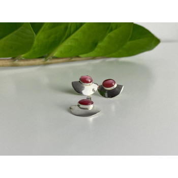 Sky Jewelry Набор из серебра с агатом  Классика