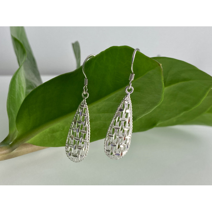 Sky Jewelry Серьги из серебра  Романтика