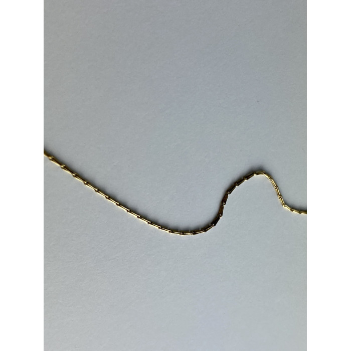 Sky Jewelry Серебряная цепочка с кулоном в позолоте с топазом  222