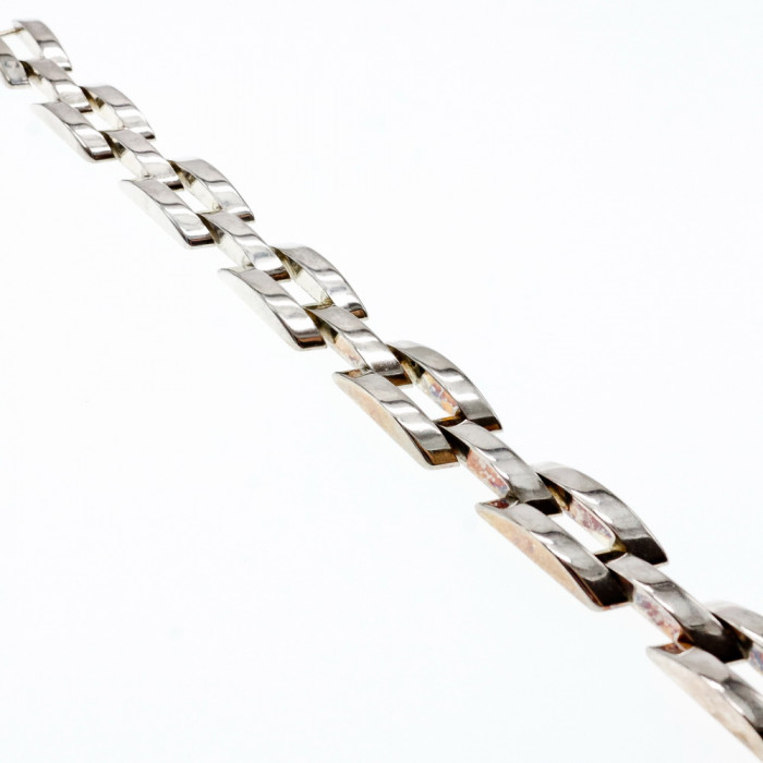 Sky Jewelry Мужской серебряный браслет 925 пробы