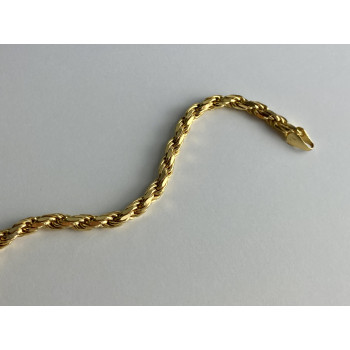 Sky Jewelry Серебряный браслет в позолоте  Классика Италии