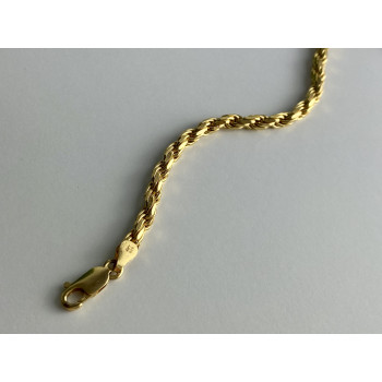 Sky Jewelry Серебряный браслет в позолоте  Классика Италии