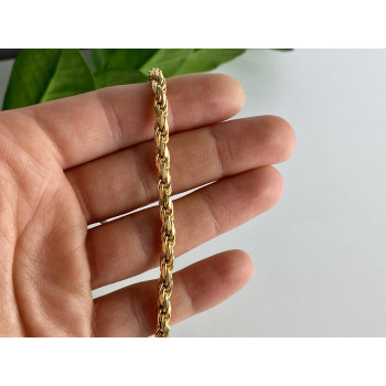 Sky Jewelry Серебряный браслет в позолоте  Классика Италии