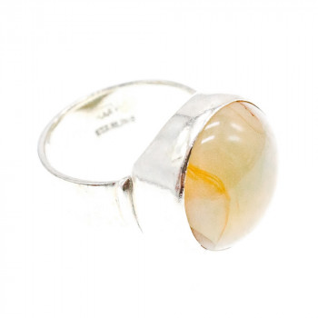 Sky Jewelry Кольцо из серебра с агатом  Винтаж