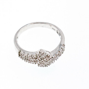 Sky Jewelry Кольцо из серебра с камнями топаз   Бесконечность