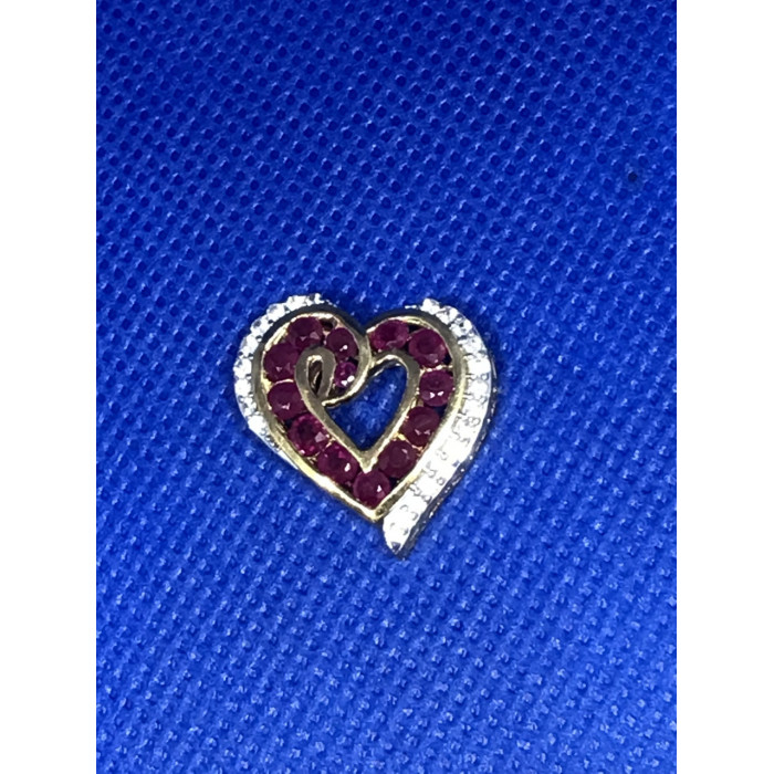 Sky Jewelry Кулон в позолоте 925 проба с камнем розовая шпинель