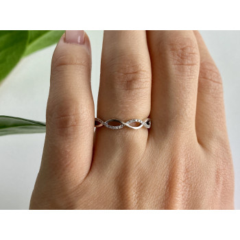 Sky Jewelry Золотое кольцо 10К (417 проба) с бриллиантами   Принцесса