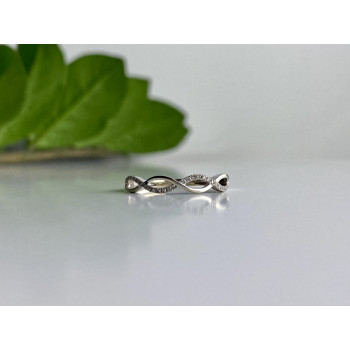 Sky Jewelry Золотое кольцо 10К (417 проба) с бриллиантами   Принцесса