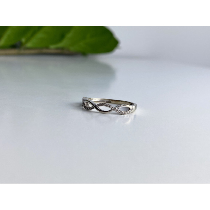 Sky Jewelry Золотое кольцо 10К (417 проба) с бриллиантами   Принцесса