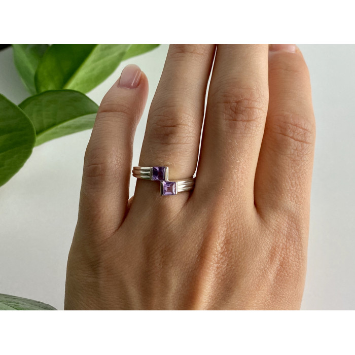 Sky Jewelry Серебряное кольцо с иолитом  Классика