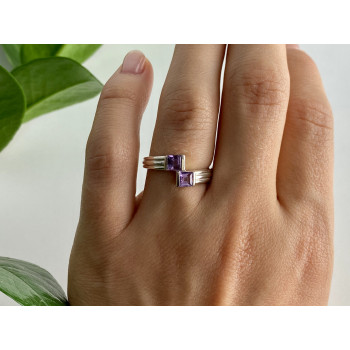 Sky Jewelry Серебряное кольцо с иолитом  Классика