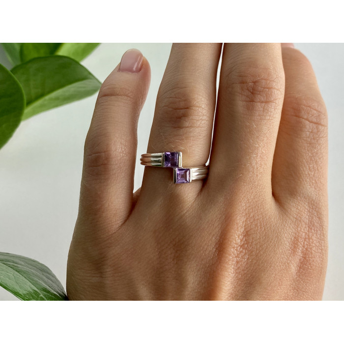 Sky Jewelry Серебряное кольцо с иолитом  Классика