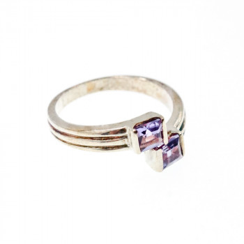 Sky Jewelry Серебряное кольцо с иолитом  Классика