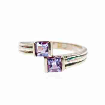 Sky Jewelry Серебряное кольцо с иолитом  Классика