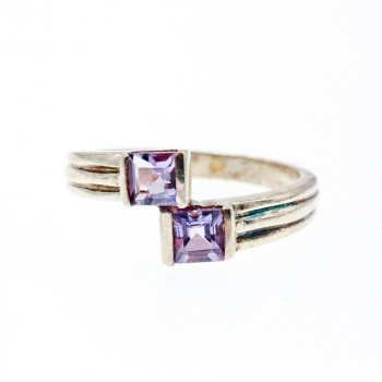 Sky Jewelry Серебряное кольцо с иолитом  Классика