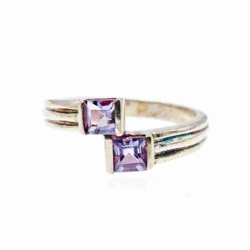 Sky Jewelry Серебряное кольцо с иолитом  Классика