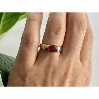 Sky Jewelry Кольцо из серебра с агатом Винтаж 77