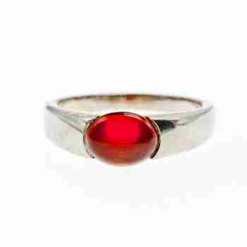Sky Jewelry Кольцо из серебра с агатом Винтаж 77