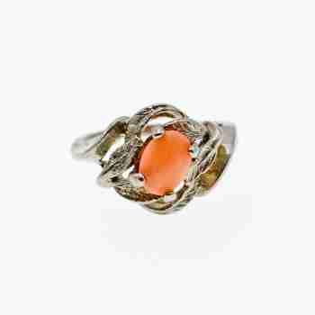 Sky Jewelry Серебряное кольцо с агатом   9990