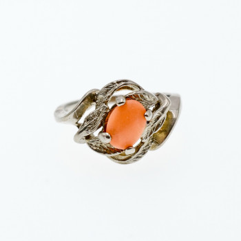 Sky Jewelry Серебряное кольцо с агатом   9990